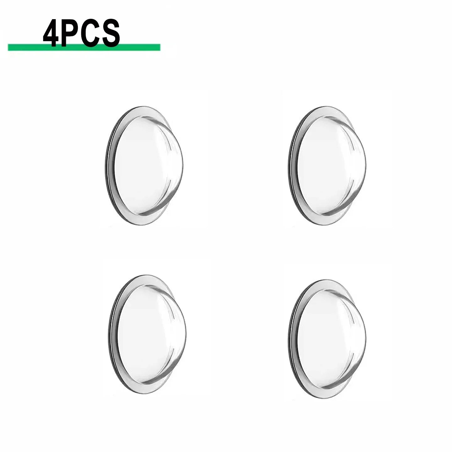 2/4pcs Car Camera Lens Protective Cover 360 Panoramic Reversing Camera Lens Guards HD Scratch Resistant Modification Accessory