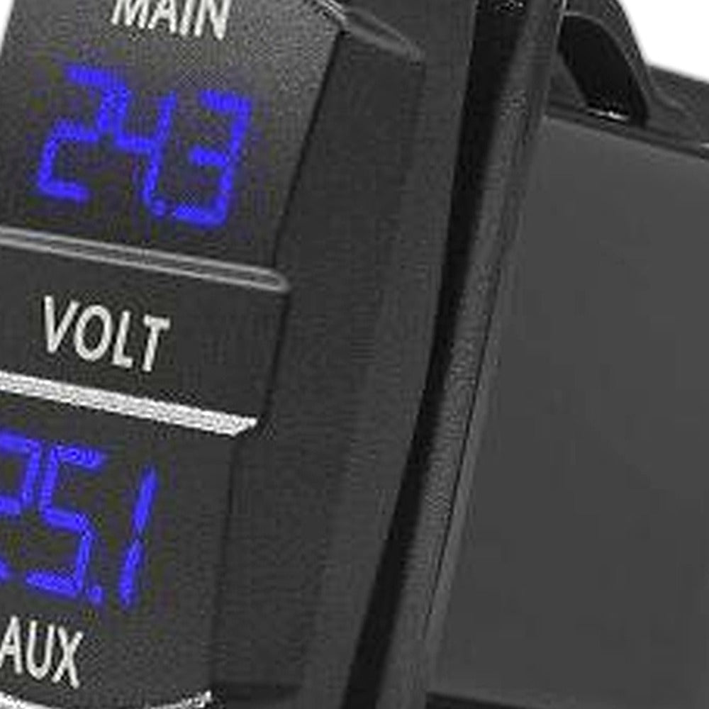 12V-24V Dual Voltmeter Battery Monitor LED Digital Car Boat Marine Gauge