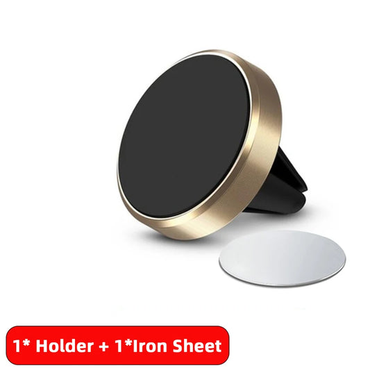Car Magnetic Holder Universal Air Vent Mount Stand Accessories For iPhone Samsung Xiaomi Magnet Holder Stand in Car Mobile Phone