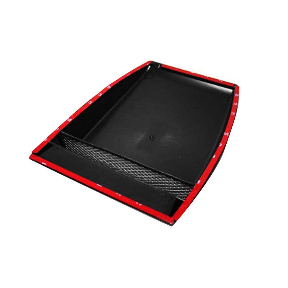 Universal Car Air Flow Intake Scoop Bonnet Hood Cover Suitable for All Cars Blac