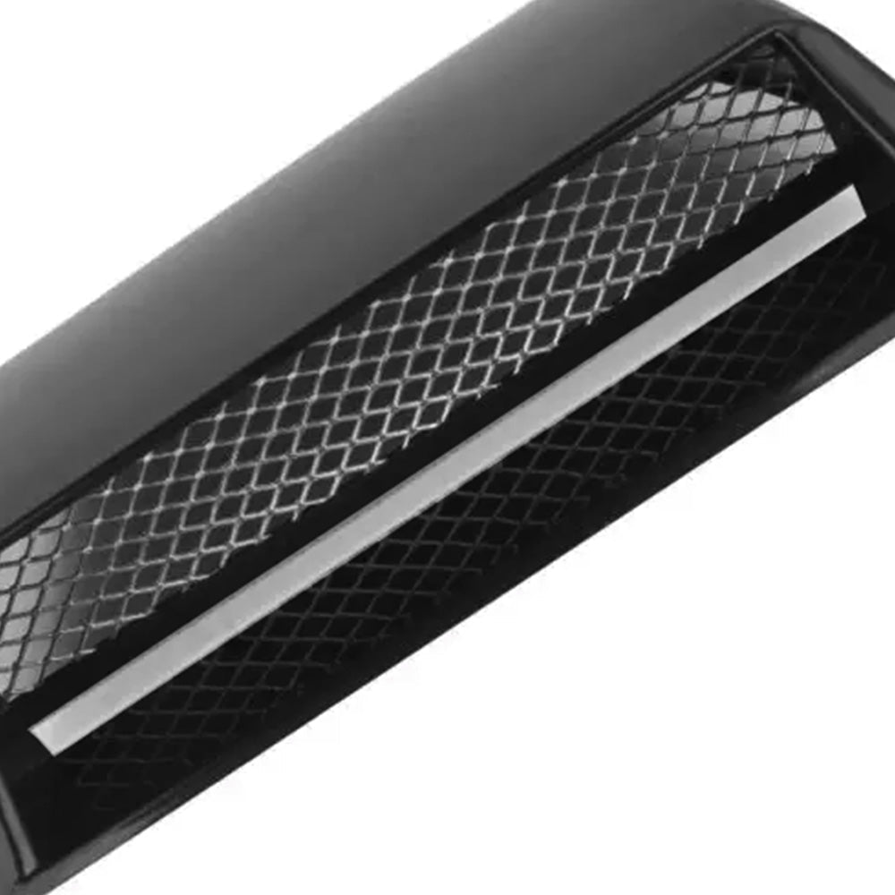 Universal Car Air Flow Intake Scoop Bonnet Hood Cover Suitable for All Cars Blac