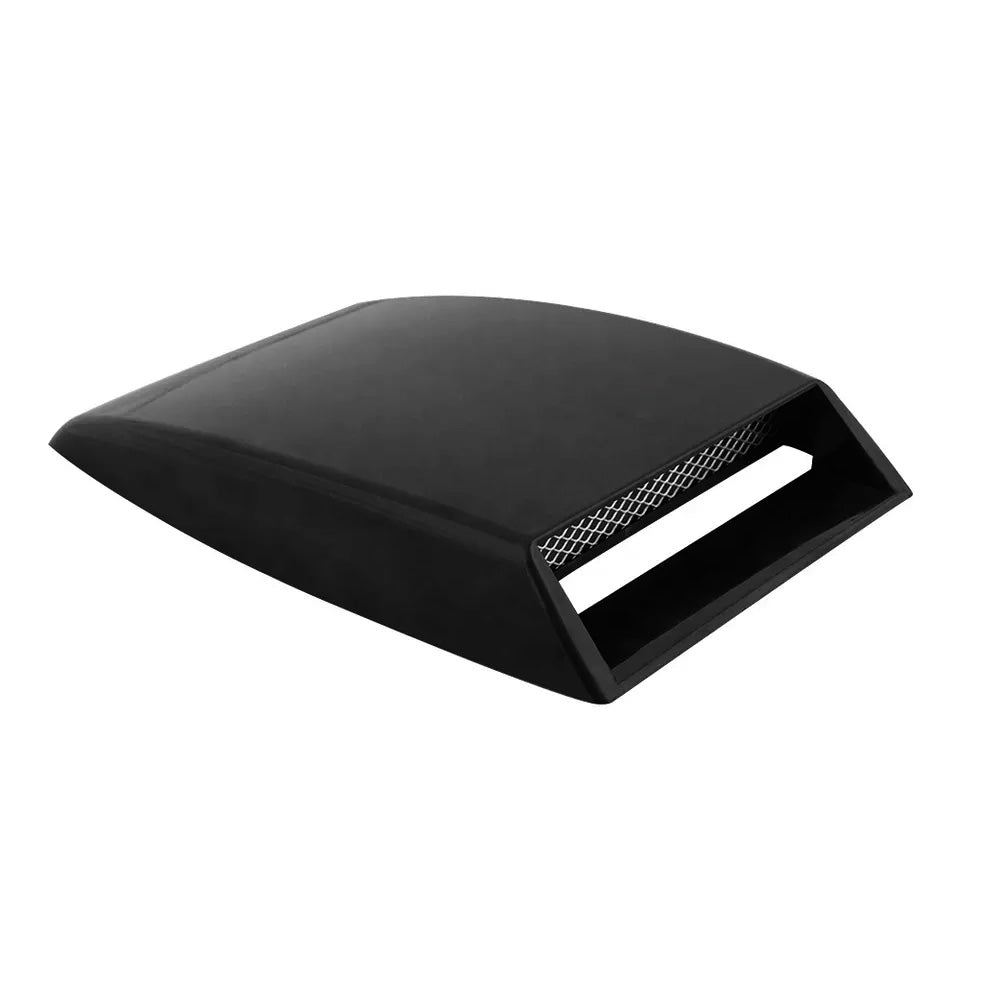 Universal Car Air Flow Intake Scoop Bonnet Hood Cover Suitable for All Cars Blac