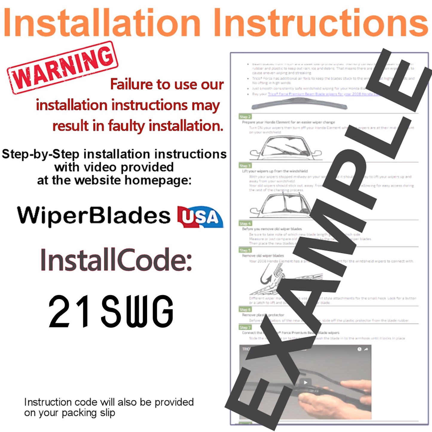 2008 Chevrolet Equinox Wiper Blades w/2yr Wear Warranty (Set of 2) Beam Wipers