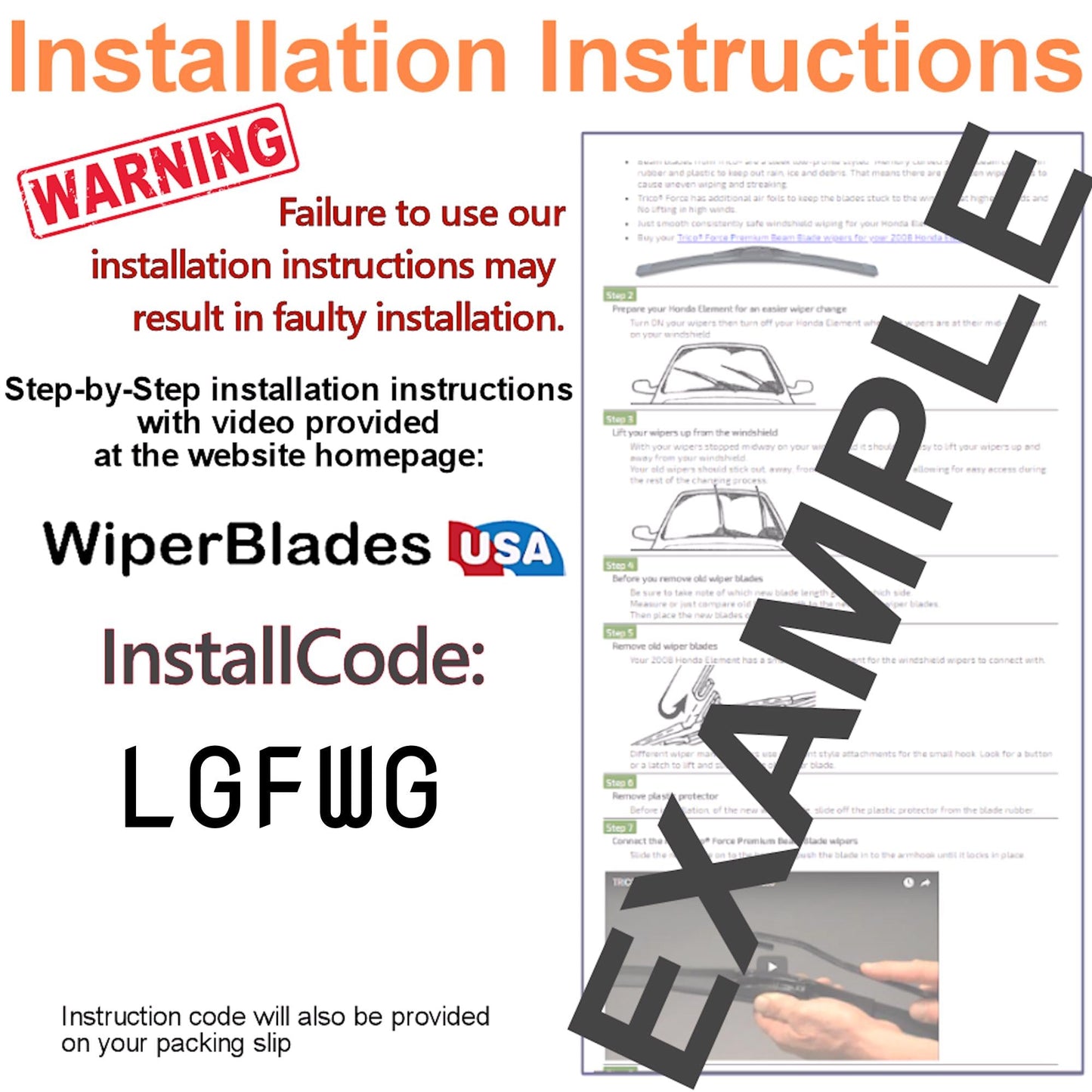 2020 Infiniti QX60 Wiper Blades w/2yr Wear Warranty (Set of 3) w/Rear Wipers