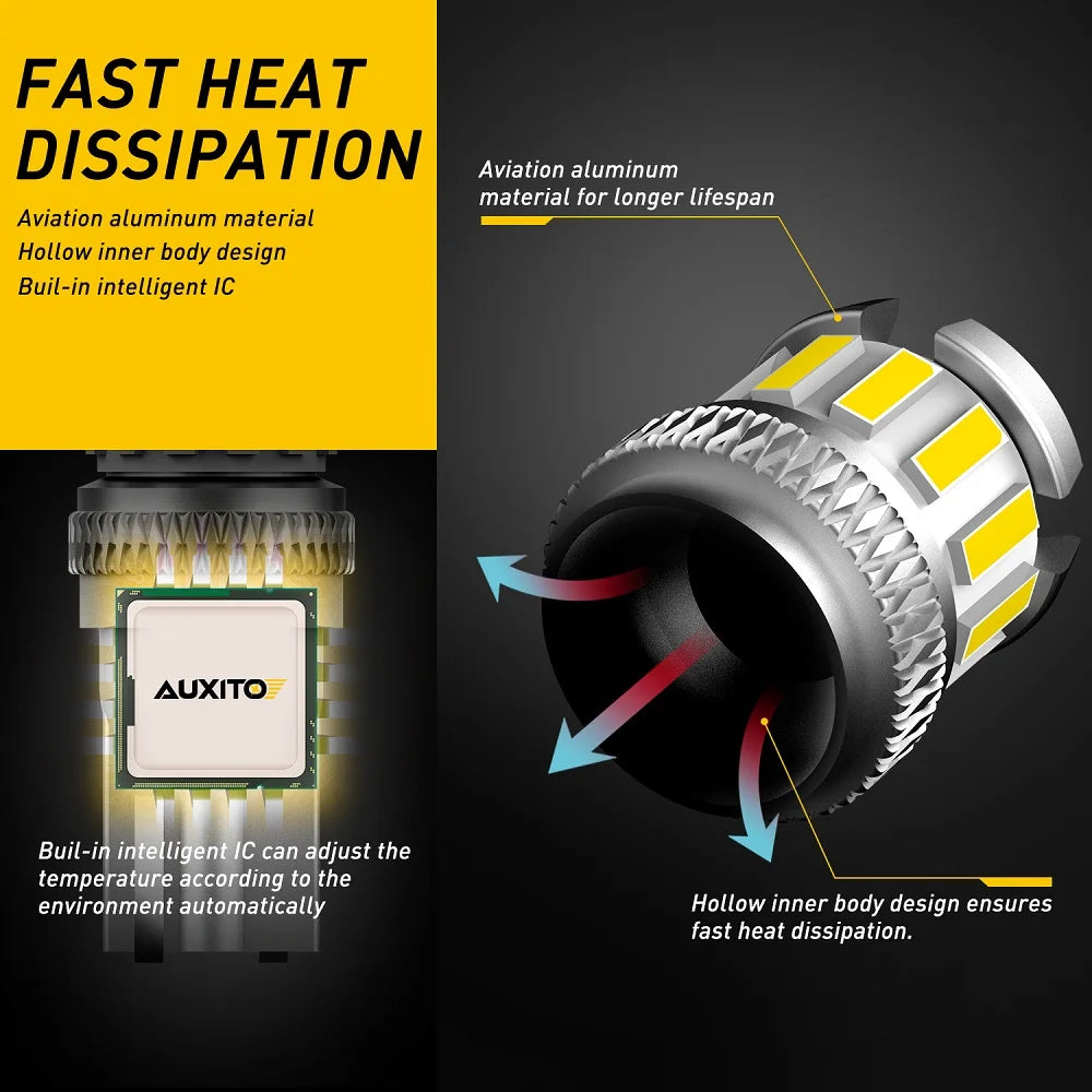 Canbus T10 W5W LED for Hyundai Tucson/Accent/i30 | 2pc Interior Bulb