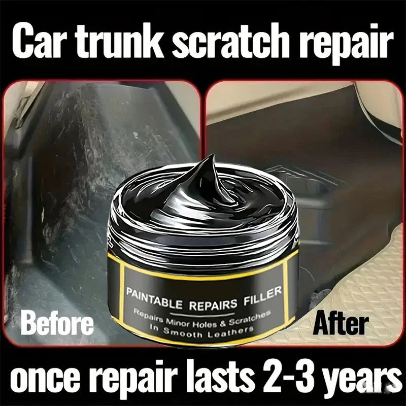 Car Interior Plastic & Leather Scratch Repair Paste | Anti-Aging Kit