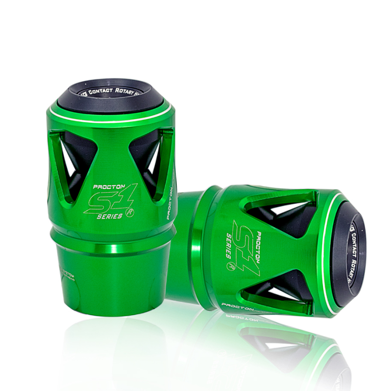 Kawasaki - Z300 (2015-2019) - Procton Racing Rotational Impact System – Frame Sliders S1