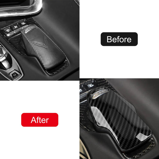 ABS Carbon Fiber Style Interior Trim Kit for Chevrolet Corvette C8 (2020–2025) | ISO9001