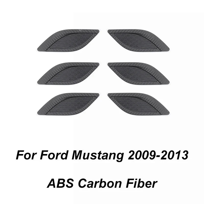 Carbon Fiber Grain Interior & Exterior Decoration Sticker for Ford Mustang (2009-2014) | Kit