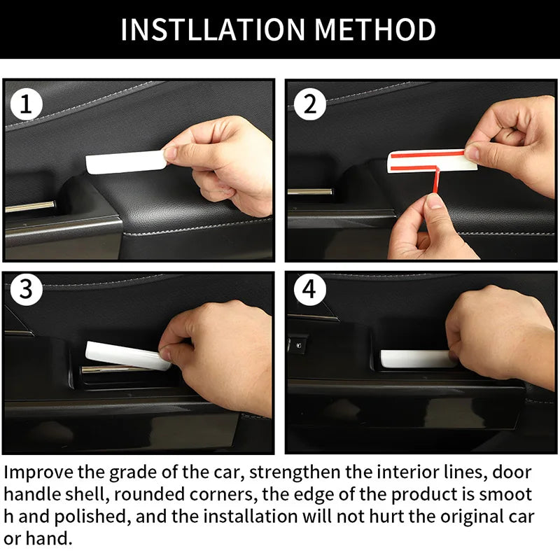 Car Door Inner Handle Decoration Sticker & Protection Cover | BAWA Interior Accessory