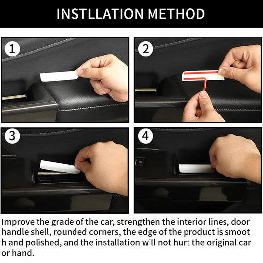 Car Door Inner Handle Decoration Sticker & Protection Cover | BAWA Interior Accessory