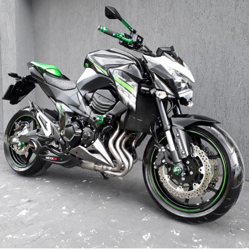 Kawasaki - Z800 (2013-2016) - Procton Racing Rotational Impact System – Frame Sliders F1