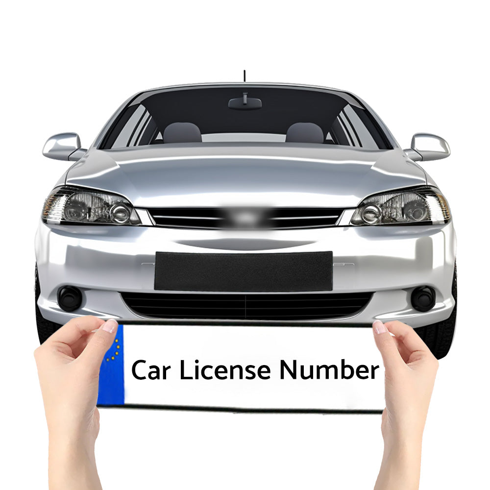 Self Adhesive Car License Plate Holder Suitable for Universal Cars