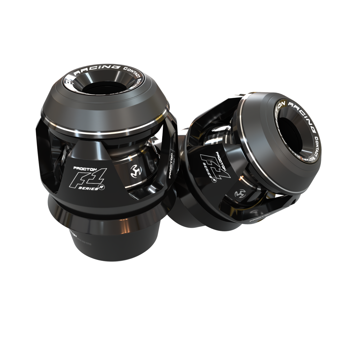 Kawasaki - Z800 (2013-2016) - Procton Racing Rotational Impact System – Frame Sliders F1