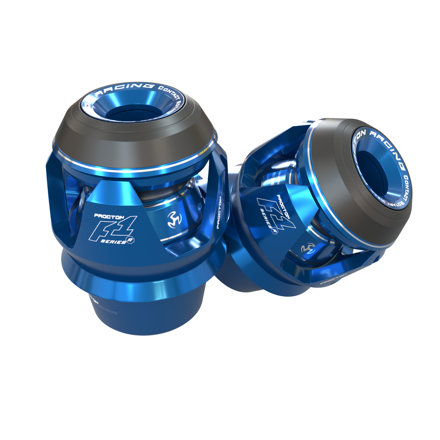 Kawasaki - Z800 (2013-2016) - Procton Racing Rotational Impact System – Frame Sliders F1