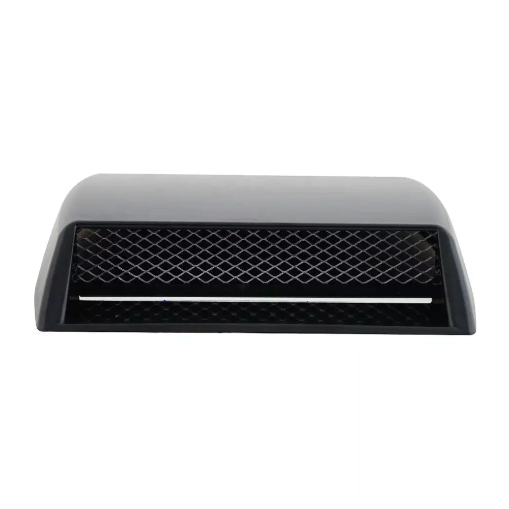 Universal Car Air Flow Intake Scoop Bonnet Hood Cover Suitable for All Cars Blac