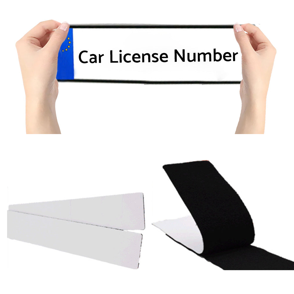 Self Adhesive Car License Plate Holder Suitable for Universal Cars