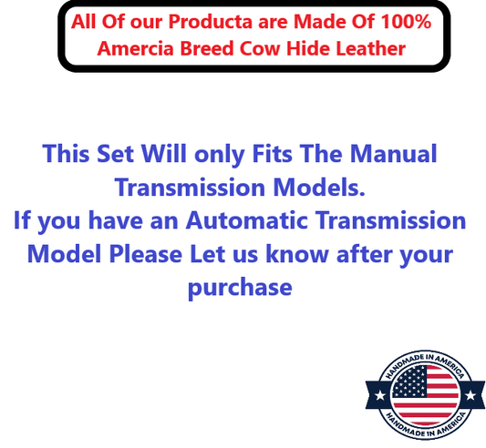 1997 - 2004 Chevy Corvette C5 Console Lid Cover Set Includes Shift and Emergency Brake Boot (Compatible With Manual Transmision)