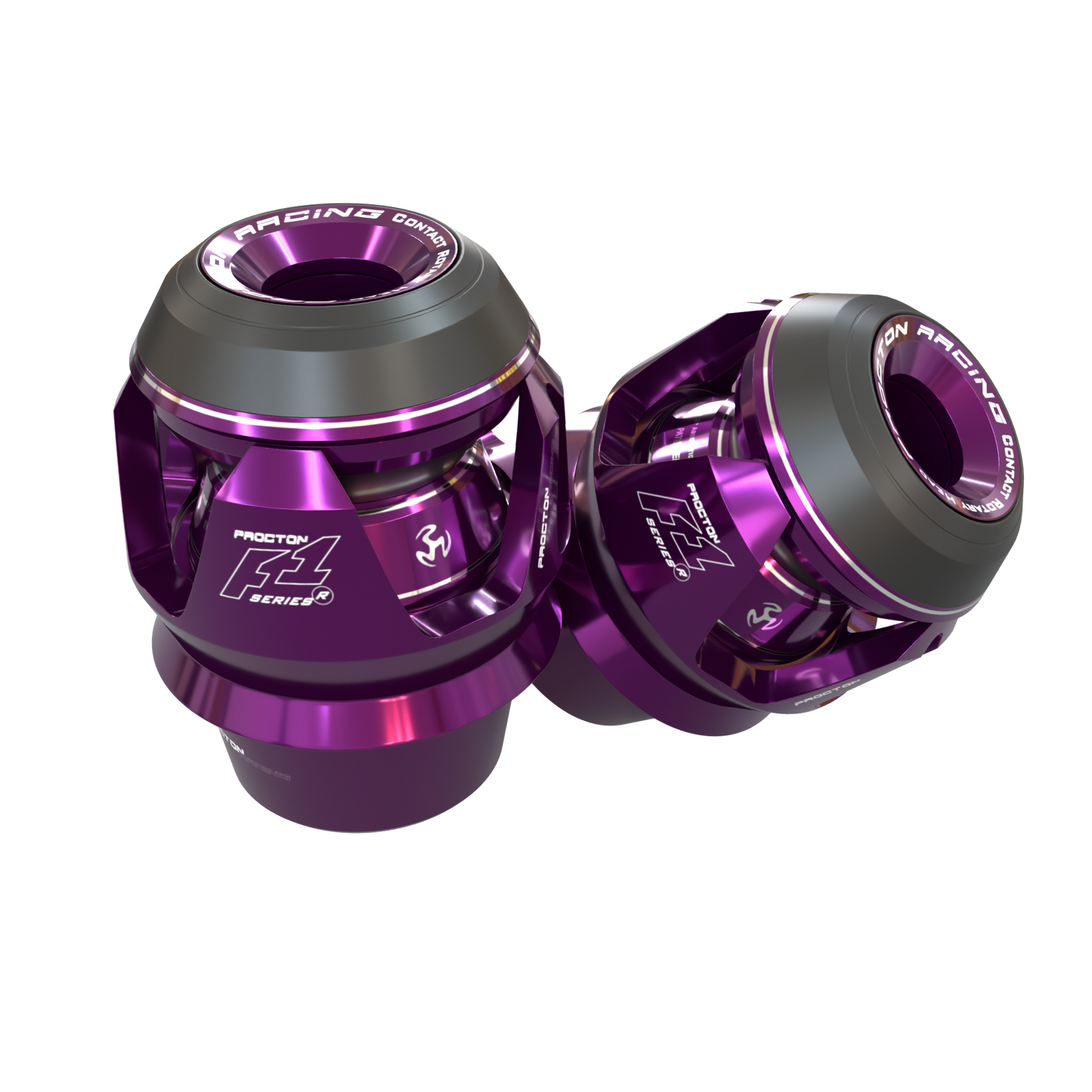 Kawasaki - Z800 (2013-2016) - Procton Racing Rotational Impact System – Frame Sliders F1