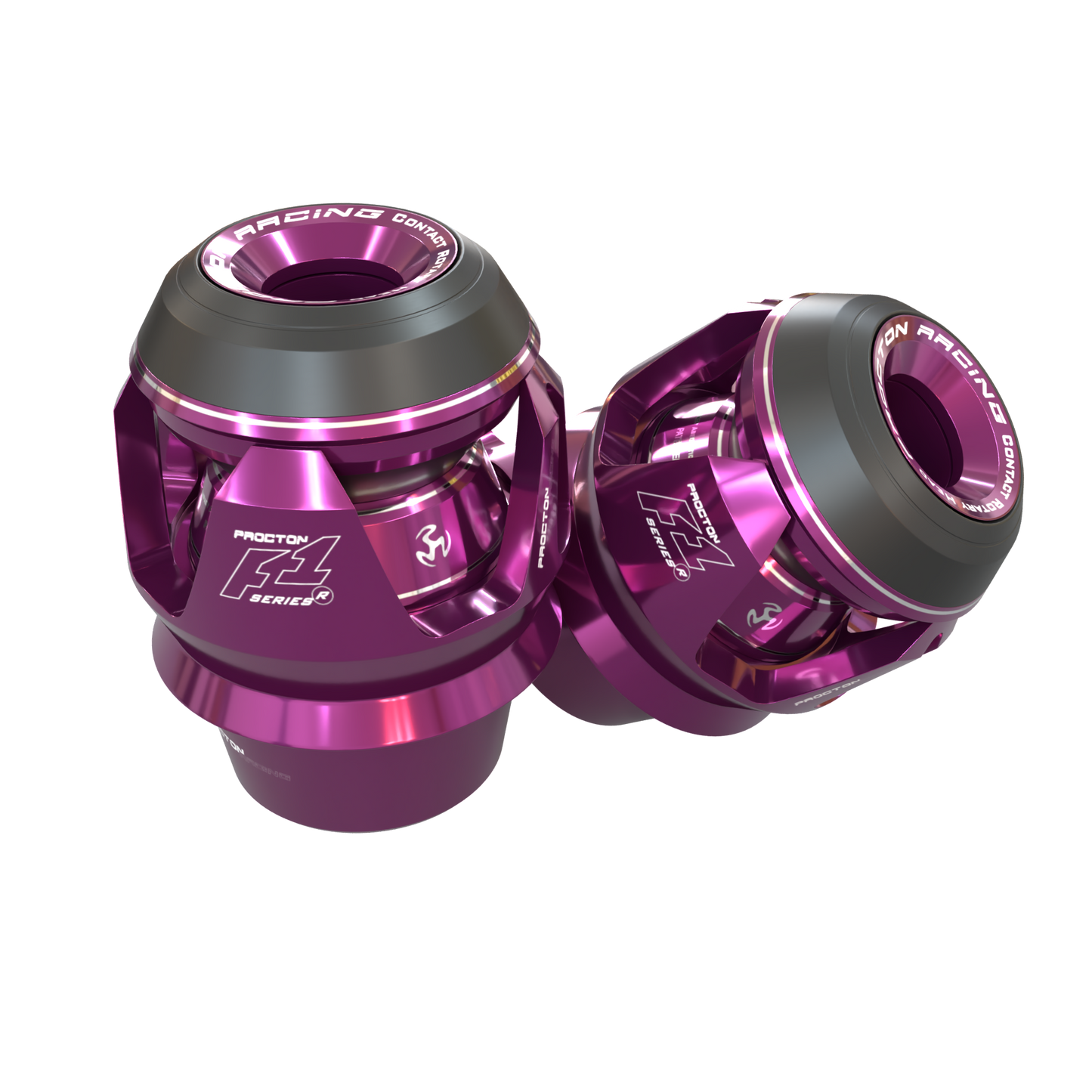 Kawasaki - Z800 (2013-2016) - Procton Racing Rotational Impact System – Frame Sliders F1
