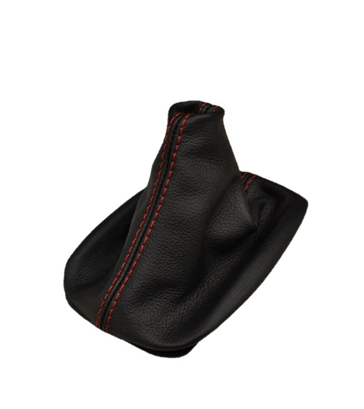 For 2005-2013 Chevy Corvette C6 Black Real Leather Automatic Shift Boot Cover