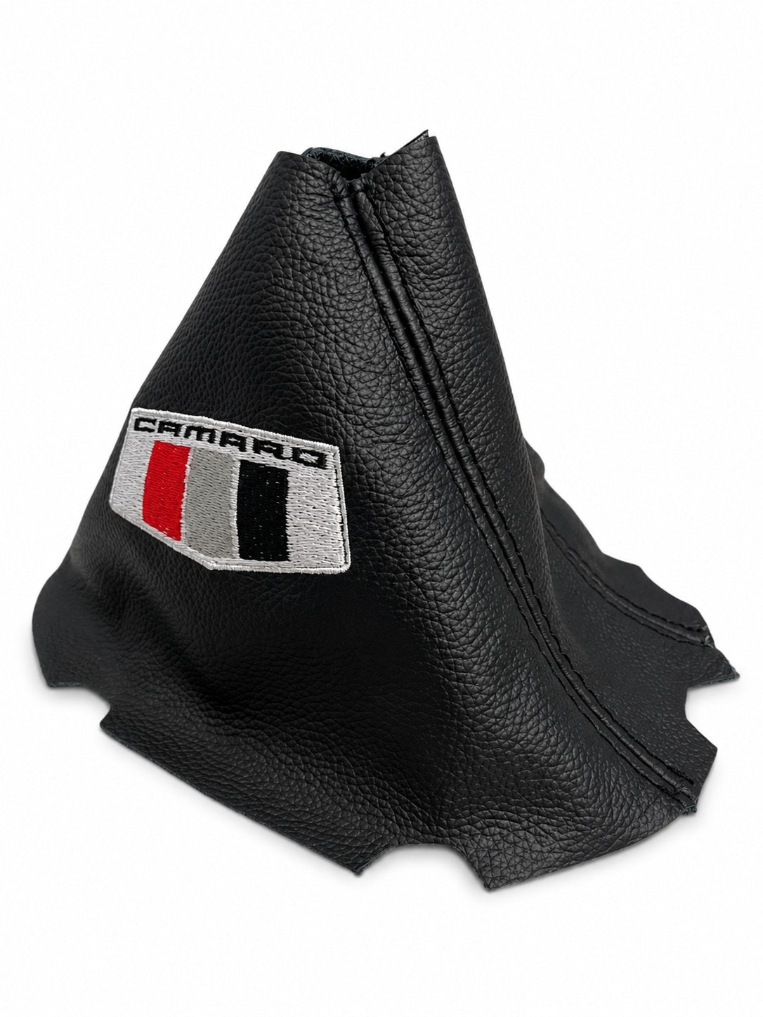 For Chevy Camaro SS 2016-2024 Custom Embroidery Genuine Leather Shift Boot Cover