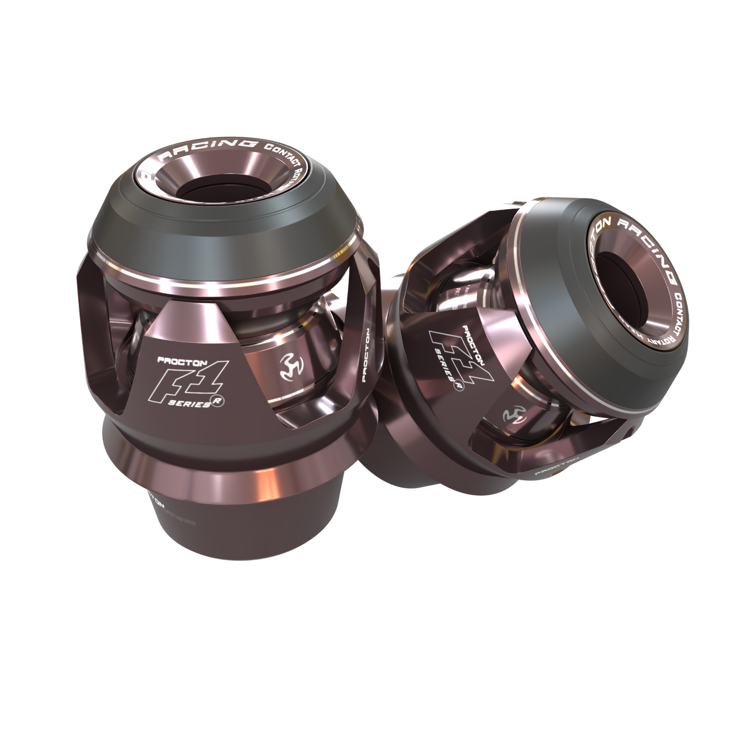 Kawasaki - Ninja 300 (2013 & newer) - Procton Racing Rotational Impact System – Frame Sliders F1